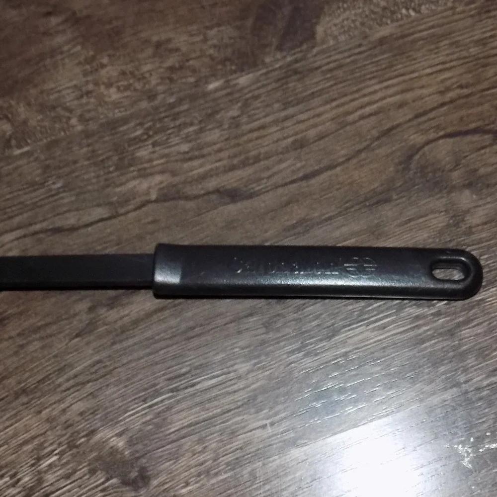 Calphalon Slotted Spoon Kitchen Utensil Black Nylon Excellent Condition